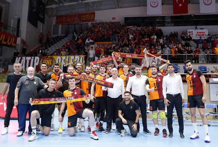 Axa Sigorta Kupa Voley de çeyrek finaldeyiz GALATASARAY ORG