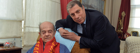 Galatasaraylı Sporcular Derneği'nden Turgay Şeren'e Ziyaret