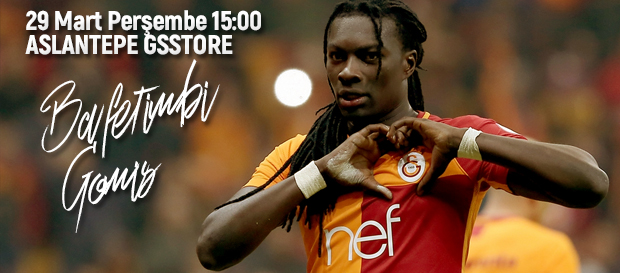 Gomis taraftarlarımızla buluşuyor