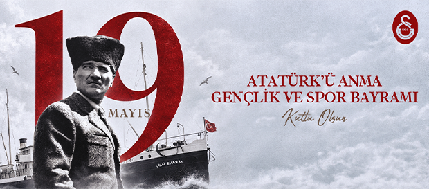 Atatürk'ü Anma Gençlik ve Spor Bayramı kutlu olsun!