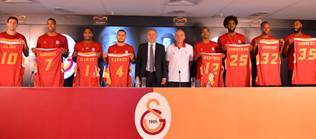 Galatasaray Odeabank takım lansmanı yapıldı