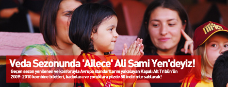Veda Sezonunda 'Ailece' Ali Sami Yen'deyiz!