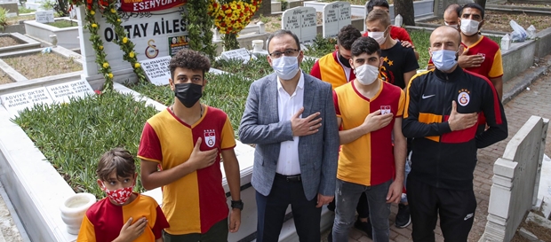 Gençlik ve Spor Bakanımızdan Metin Oktay'ın kabrine ziyaret
