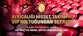 VIP Koltuk 2026-2027 sezonu genel satışları başladı!