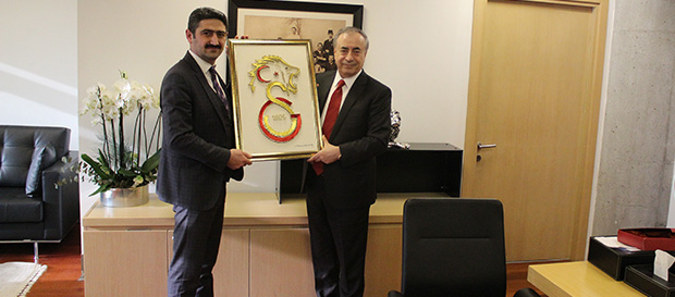 Cemil Boz'dan başkanımız Mustafa Cengiz'e ziyaret