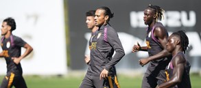 Sporting maçı hazırlıkları başladı