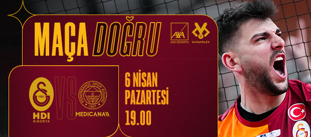 Maça Doğru | Galatasaray HDI Sigorta - Fenerbahçe Medicana