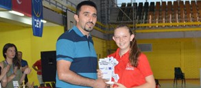 Simge Aslanalp U17 Balkan Şampiyonası’nda Rüya Takımda