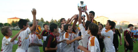 U-13lerde Türkiyenin En Büyüğü Galatasaray