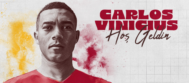 Galatasaray'a hoş geldin Carlos Vinícius!