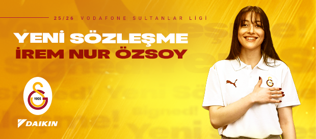 İrem Nur Özsoy ile yeni sözleşme imzalandı