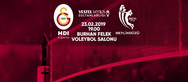 Maça doğru | Galatasaray HDI Sigorta - Kameroğlu Beylikdüzü Voleybol İhtisas