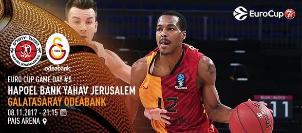 Maça doğru | Hapoel Jerusalem – Galatasaray Odeabank