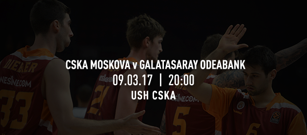 Maça doğru | CSKA Moskova – Galatasaray Odeabank