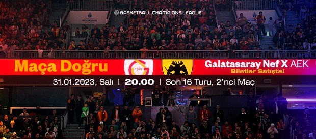 Maça Doğru | Galatasaray Nef - AEK