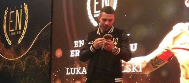 Galatasaray Üniversitesi'nden Podolski'ye ödül