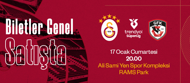 Gaziantep FK maçı biletleri satışta!