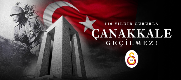 Çanakkale şehitlerimizi saygı ve minnetle anıyoruz