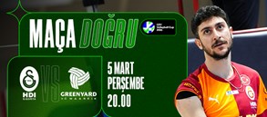 Maça Doğru | Galatasaray HDI Sigorta - Greenyard Maaseik