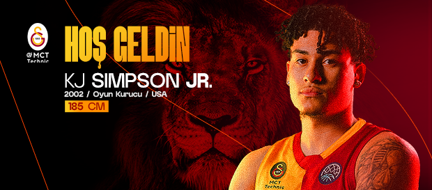 KJ Simpson Jr. Galatasaray MCT Technic'te!