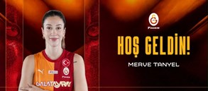 Galatasaray Daikin'e hoş geldin Merve Tanyel!