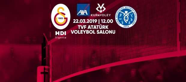 Maça doğru | Galatasaray HDI Sigorta - Aydın Büyükşehir Belediye