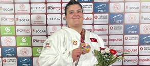 Judocumuz Hilal Öztürk’ten bronz madalya 