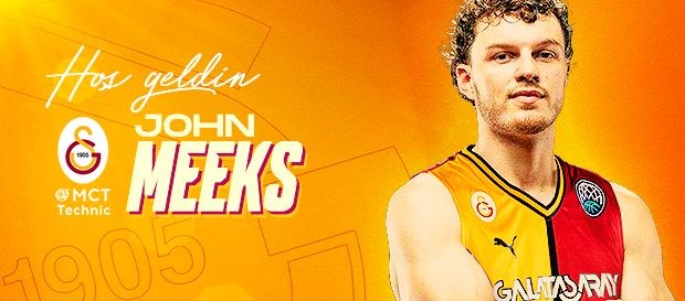 Galatasaray MCT Technic’e Hoş Geldin John Meeks!