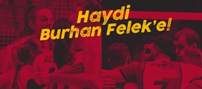 Pazar günü Burhan Felek’te voleybol şöleni yaşanacak