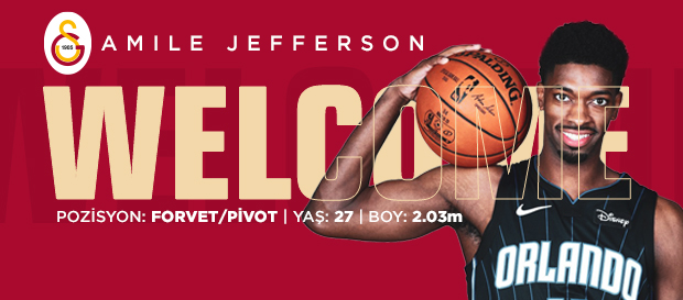 Amile Jefferson Galatasaray'da!