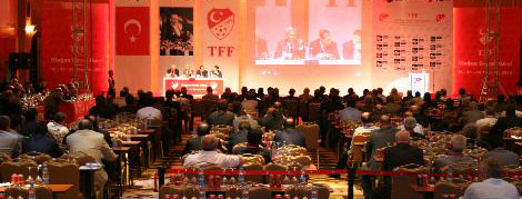 TFF Olağan Genel Kurulu Ankarada Yapıldı
