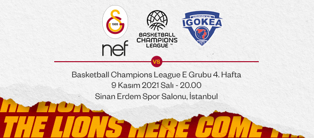 Maça Doğru | Galatasaray Nef - Igokea