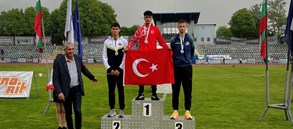 Ahmetcan Akkurt’tan altın madalya