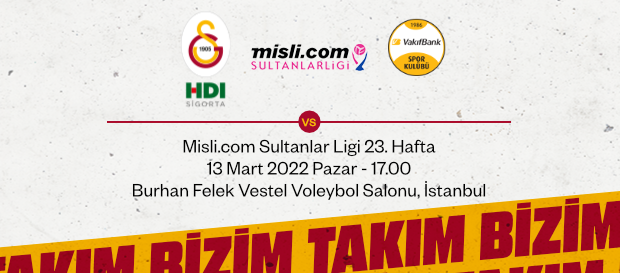 Maça Doğru | Galatasaray HDI Sigorta - Vakıfbank