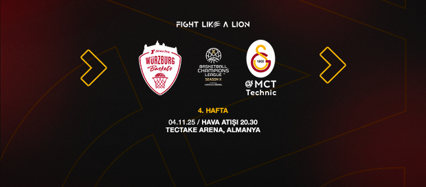 Maça Doğru I Fitness First Würzburg Baskets - Galatasaray MCT Technic