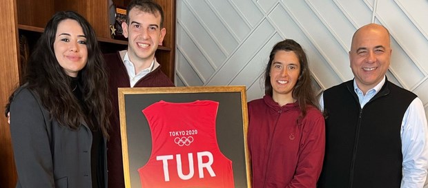 Ecem Güzel’in Olimpiyat forması yerini buldu