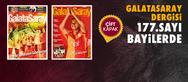 Galatasaray Dergisi’nin 177. sayısı bayilerde