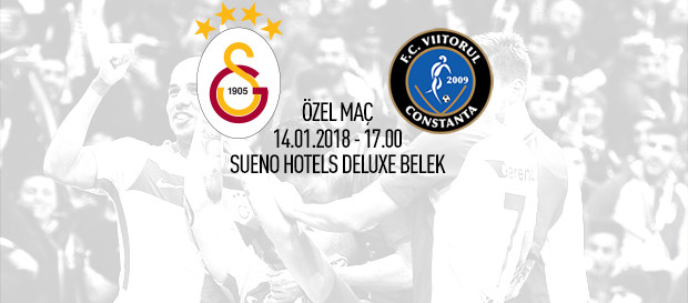 Galatasaray – Viitorul Constanta maçı GSTV'de