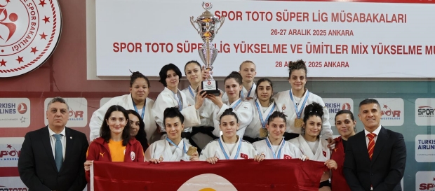 Galatasaray Kadın Judo Takımımız namağlup Süper Lig şampiyonu