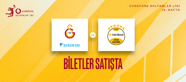 VakıfBank maçı biletleri satışta!