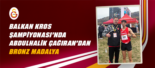 Balkan Kros Şampiyonası’nda Abdulhalik Çağıran’dan Bronz Madalya