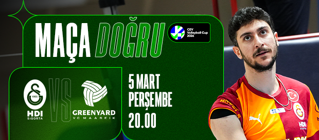 Maça Doğru | Galatasaray HDI Sigorta - Greenyard Maaseik