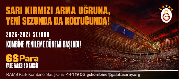 2026-2027 sezonu kombine yenileme dönemi başladı!