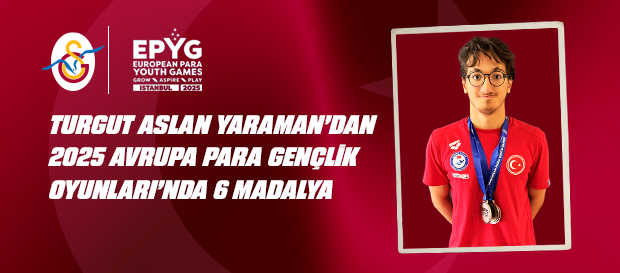 Turgut Aslan Yaraman’dan 2025 Avrupa Para Gençlik Oyunları’nda 6 madalya