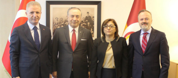 Gaziantep Valisi ve Belediye Başkanı’ndan Başkanımız Mustafa Cengiz’e ziyaret 
