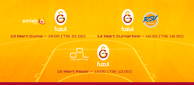 Galatasaray Fuzul, Final Four hedefiyle İspanya'da