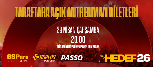 Galatasarayımız taraftarıyla RAMS Park'ta buluşuyor!