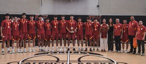 U16 Erkek Basketbol Takımımız İspanya'da dostluk turnuvasına katıldı