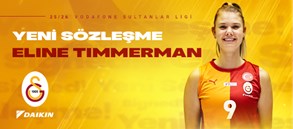 Eline Timmerman ile yeni sözleşme imzalandı! 