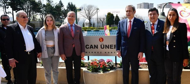 Can Üner’in adı Galatasaray Taç Spor Tesisleri’nde ölümsüzleştirildi 